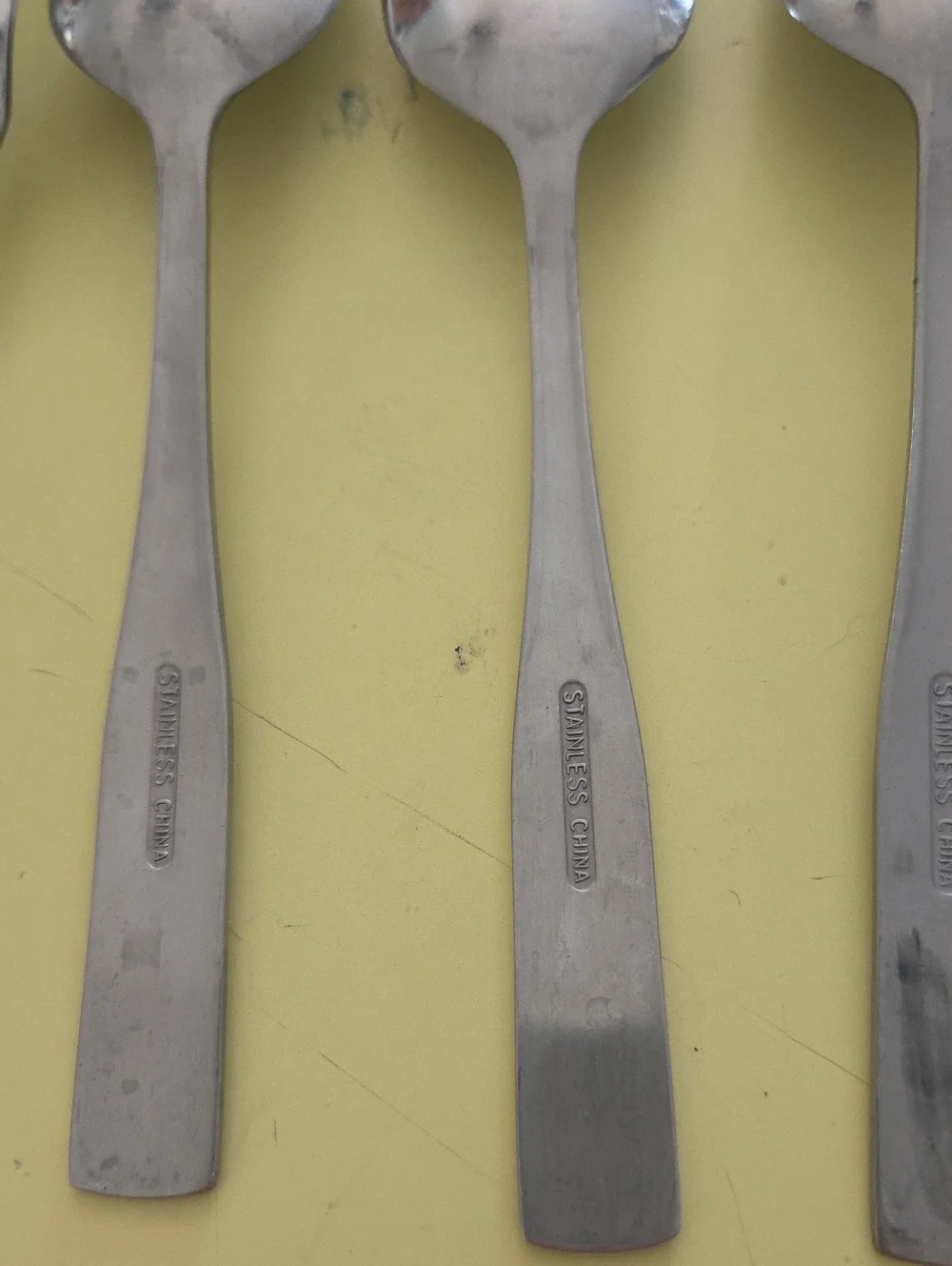 11 Pieces Unbranded Stainless Steel Forks & Spoons Silverware